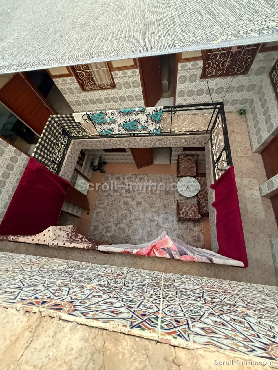 Très bon potentiel pour ce Riad Melkia Propre 160m2 – Bab Doukkala