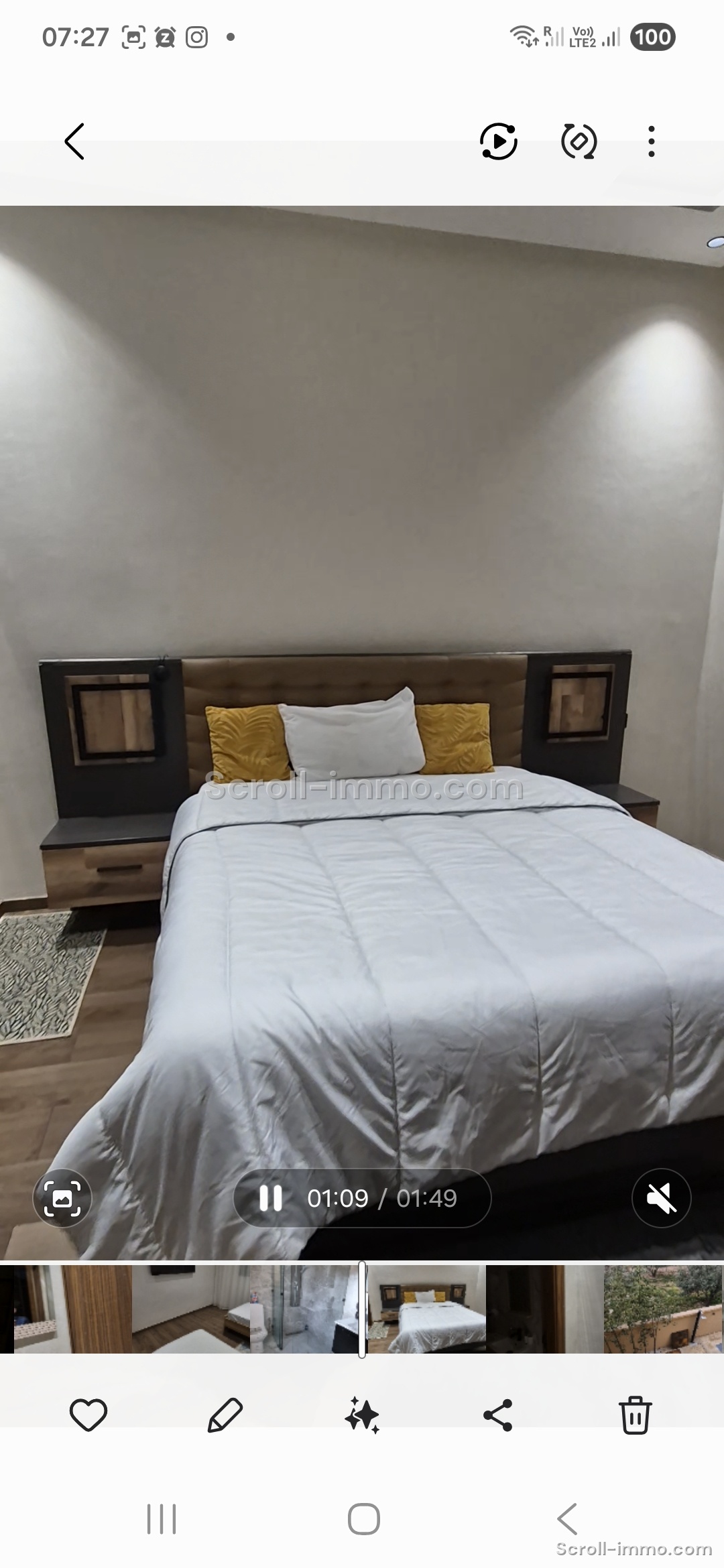 Villa Titré 3/4 chambres route Amizmiz