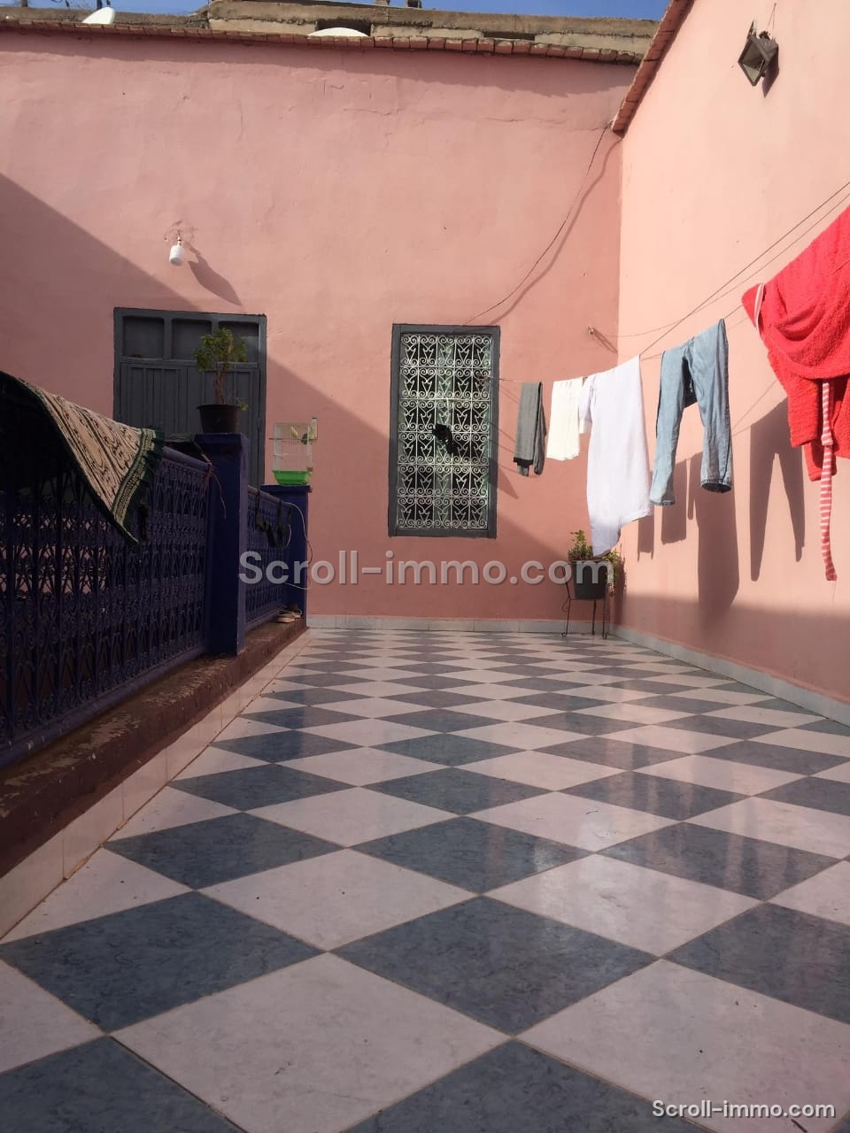 Riad 118m² à rénover Melkia – Quartier Bab Ghmat