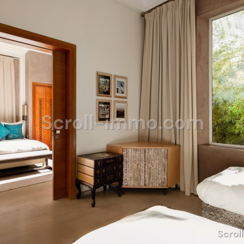 Maison d’Hôtes & SPA de Prestige à Vendre – Palmeraie de Marrakech