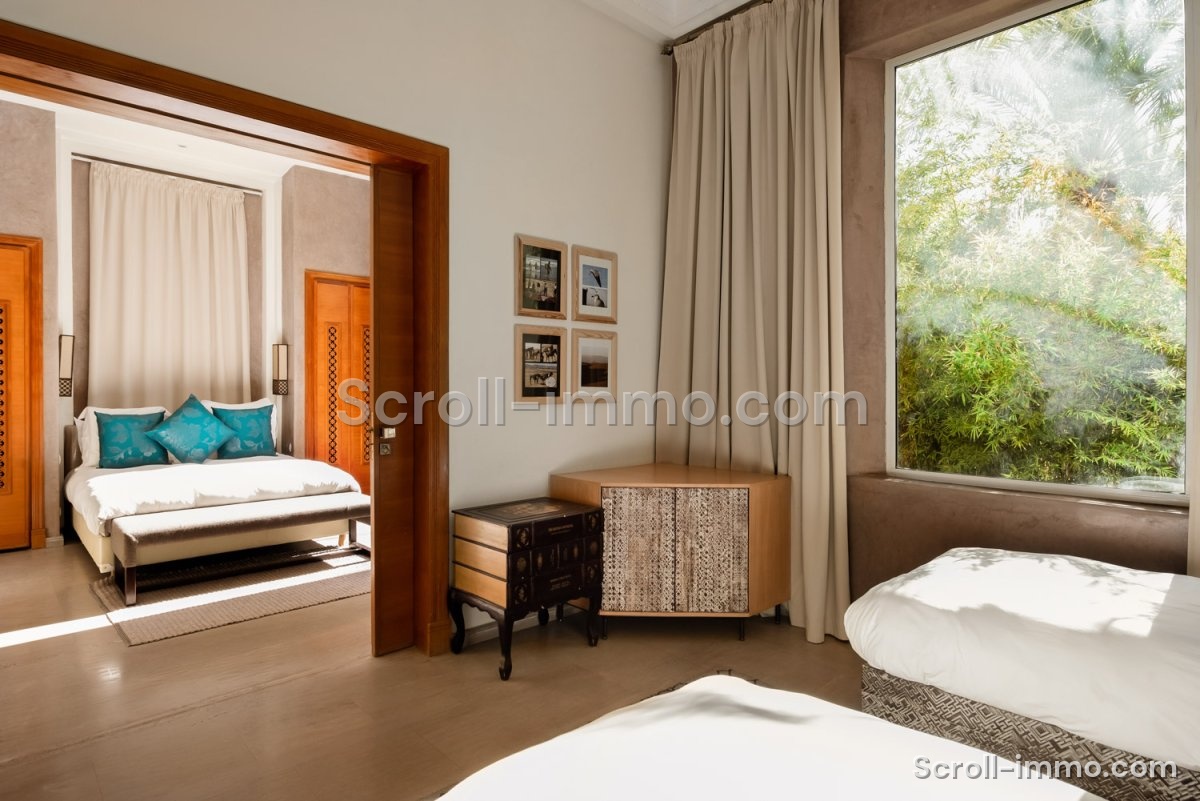 Maison d’Hôtes & SPA de Prestige à Vendre – Palmeraie de Marrakech