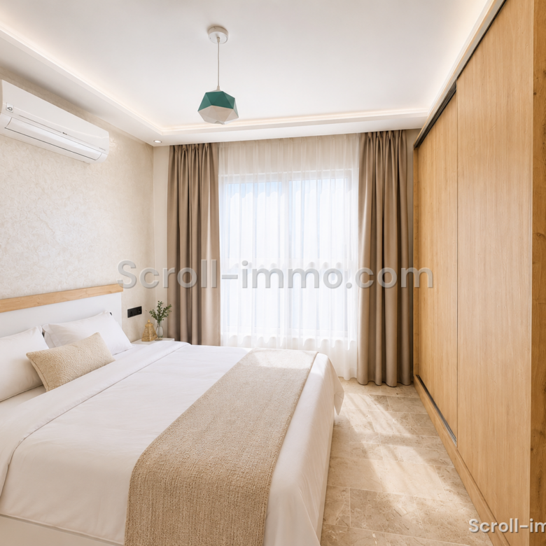 À LOUER meublé – Appartement longue durée derrière Carré Eden, Guéliz