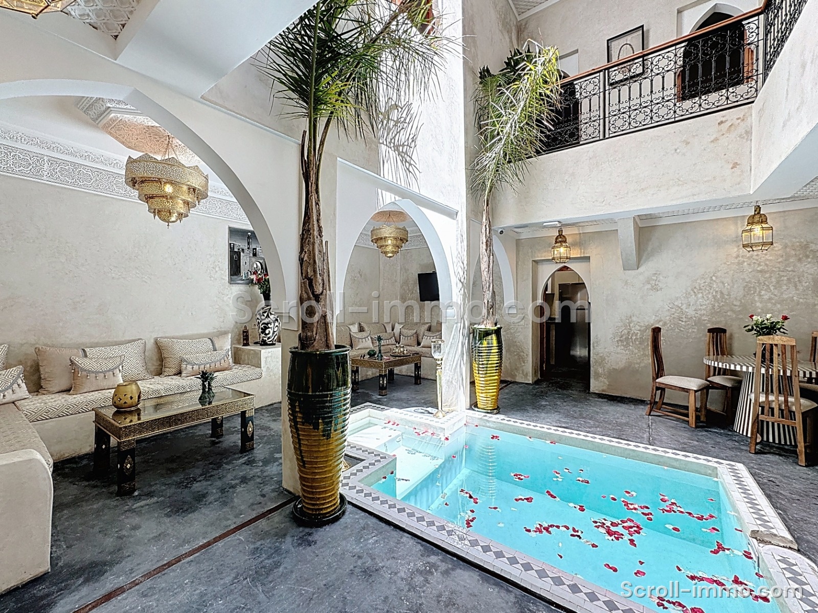 Riad 114m2 titre et déjà rénové à Ben saleh
