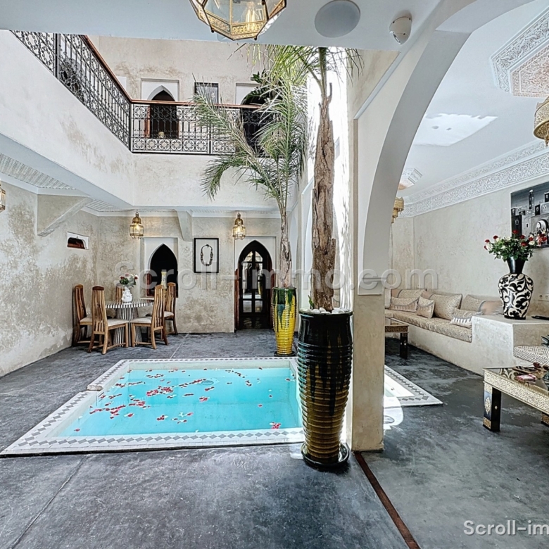 Riad 114m2 titre et déjà rénové à Ben saleh