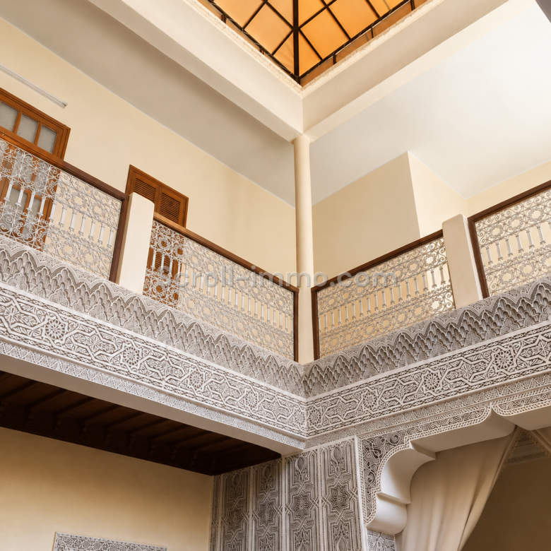 Grand Riad 256 m² Réquisition en cours – Bab Khemis