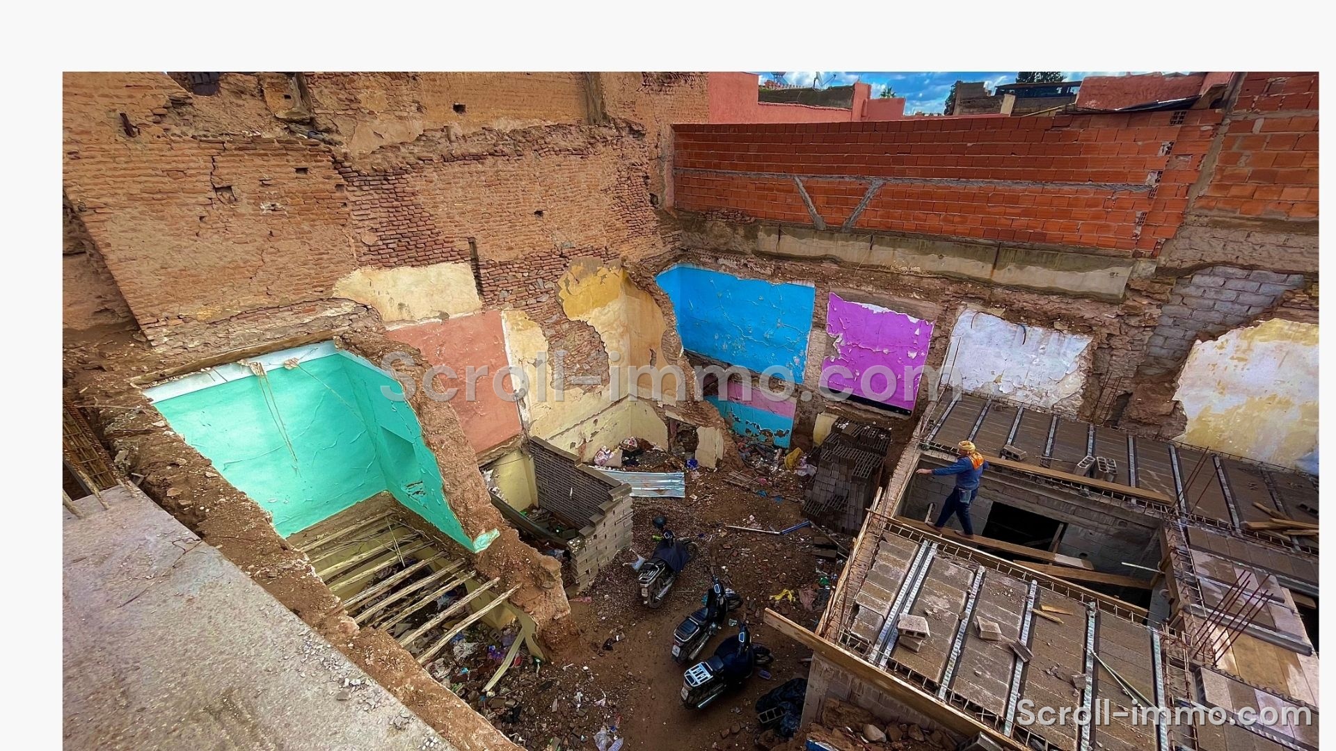 Terrain melkia 100m2 Sidi Benslimane