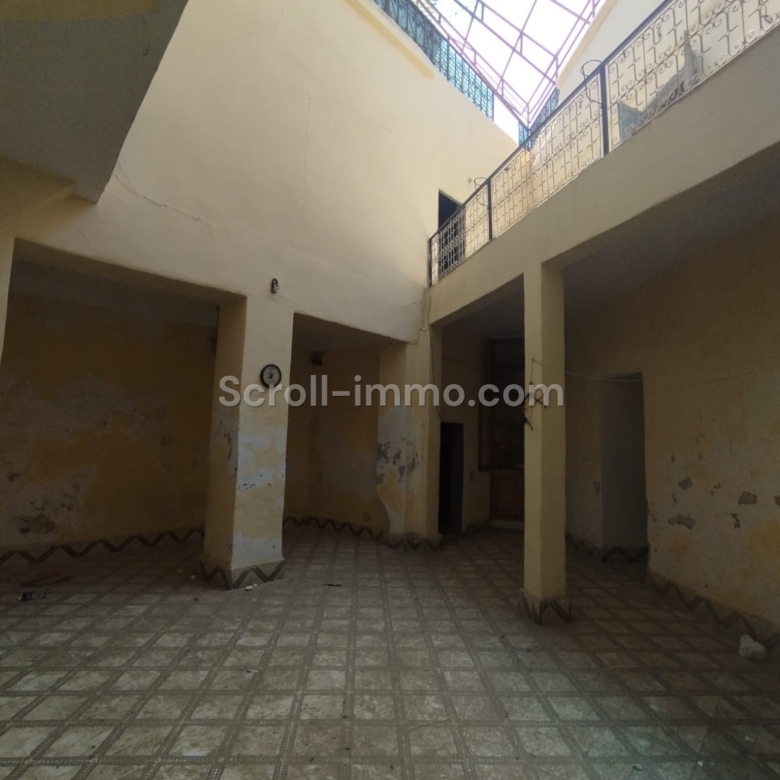 Riad 120m² à rénover Melkia – Quartier Hart Soura