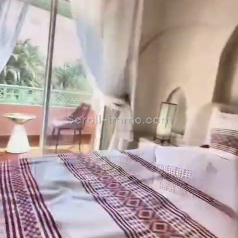 Superbe Appartement 2 chambres – Palmeraie de Marrakech