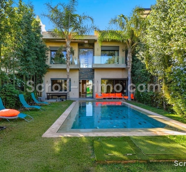 Villa de standing au Golf Argan – 4 Suites