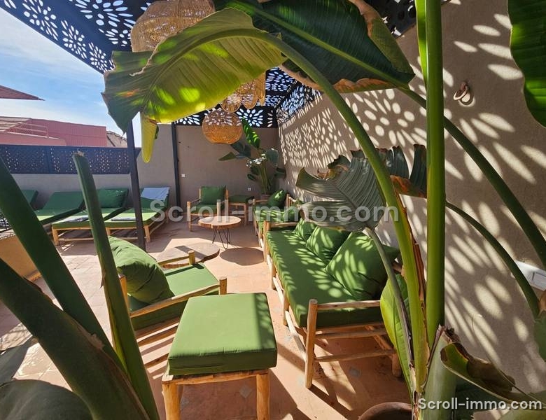 Riad rénové – 161 m² au sol – 5 chambres – Kasbah