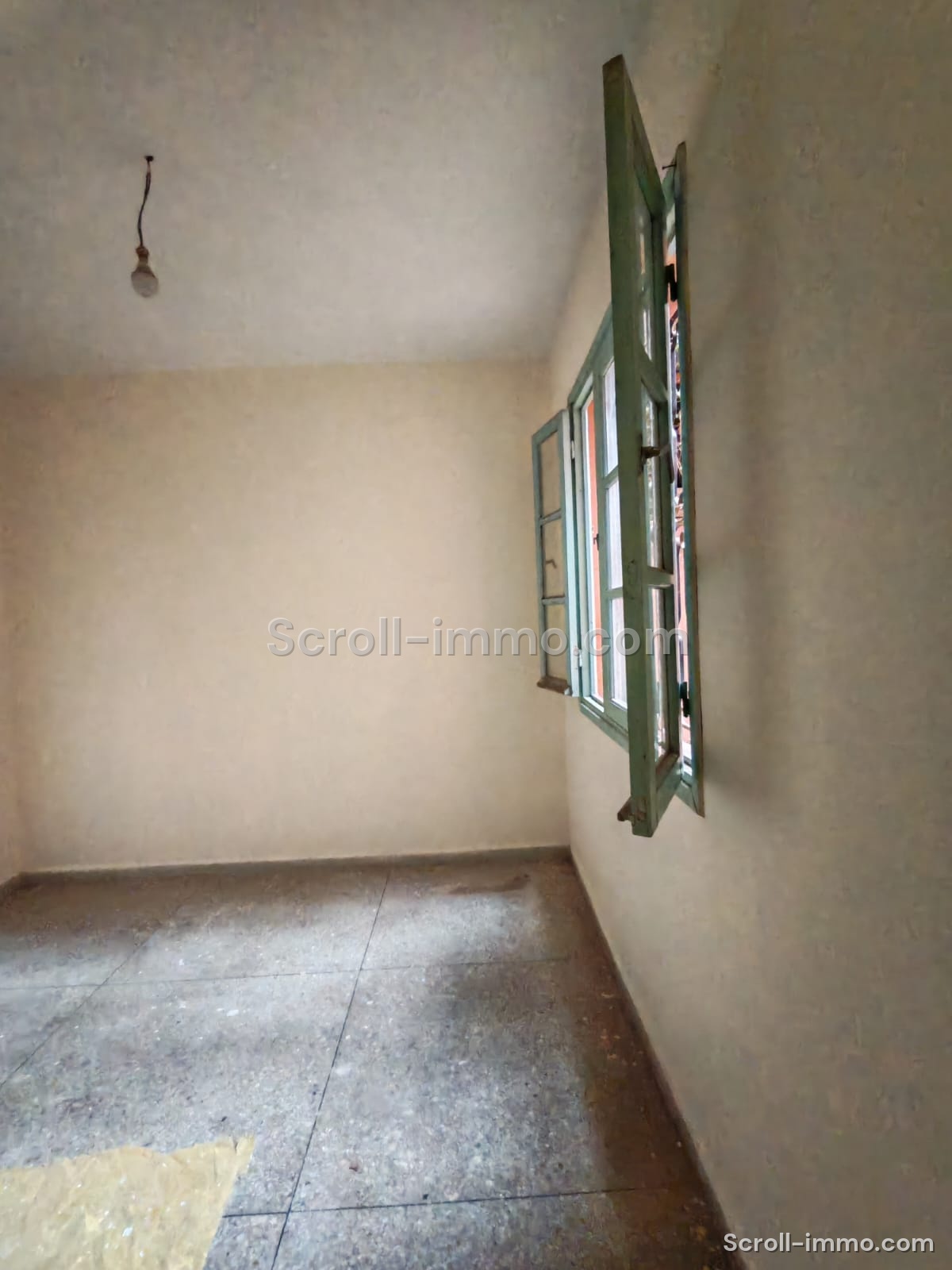Maison / Appartement Titré, à rénover avec jardin à Hay Zitoun, Marrakech – Fort potentiel !