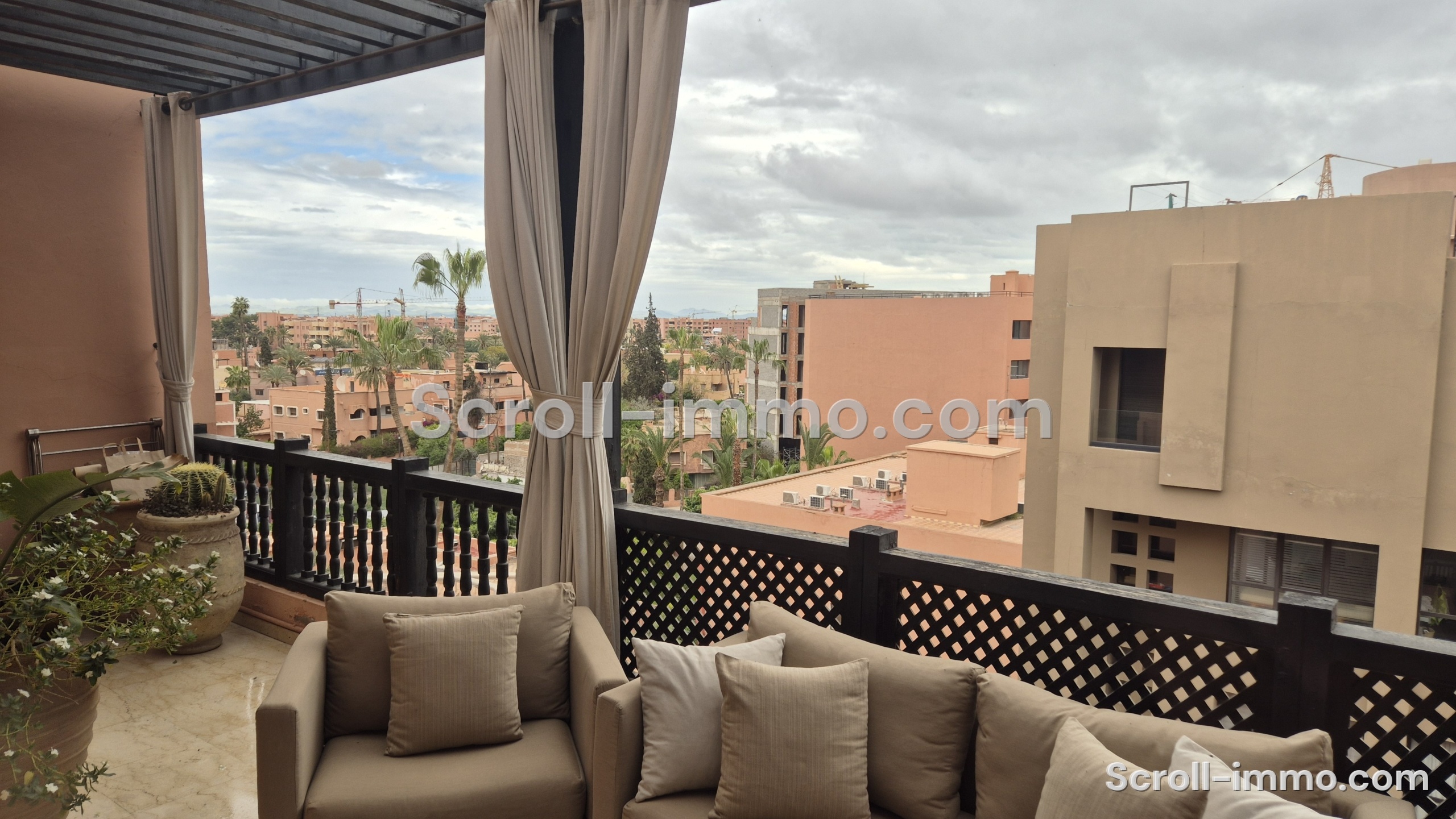 Appartement 2 chambres 150m2 Gueliz