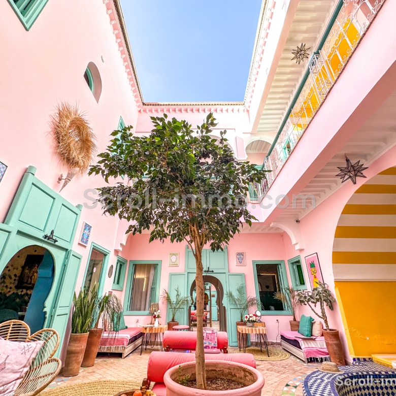 Riad 7 suites, en exploitation à forte rentabilité – Bab Doukkala