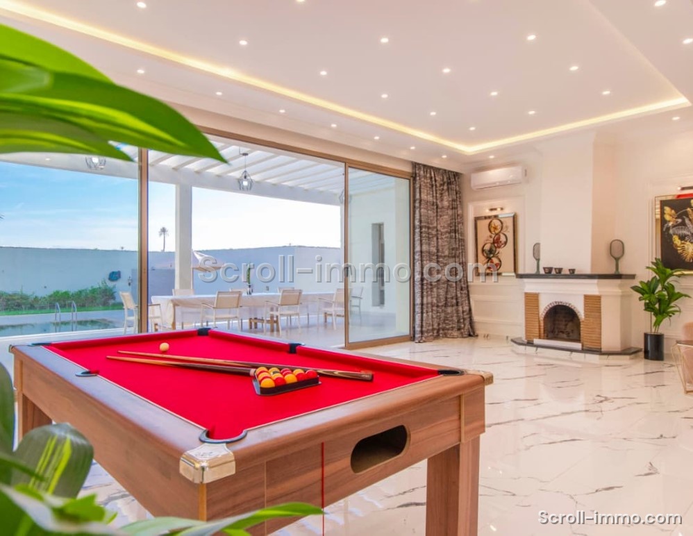 Magnifique Villa Contemporaine à vendre à la Palmeraie (Bab Atlas)– Marrakech Villa