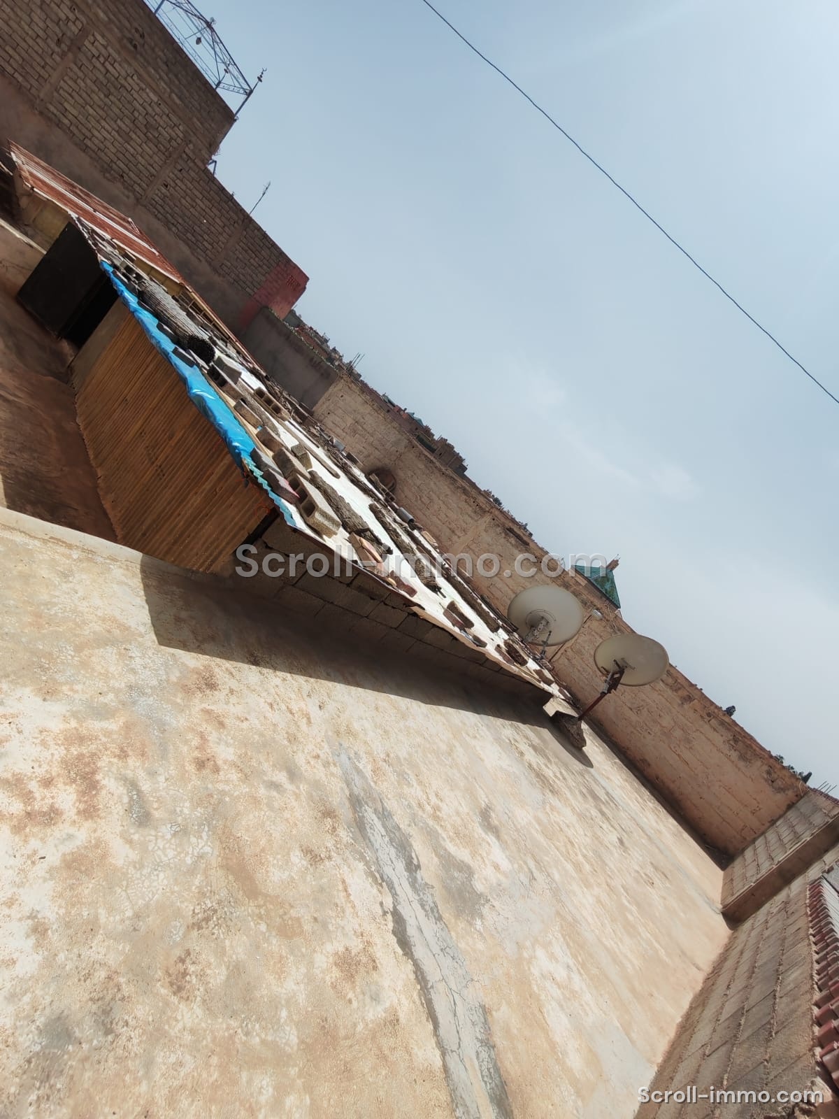 Riad 129m² Melkia 6 chambres – Quartier Zaouia