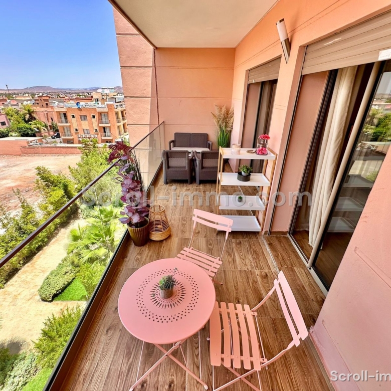 Appartement meublé 60m² Route de Casablanca