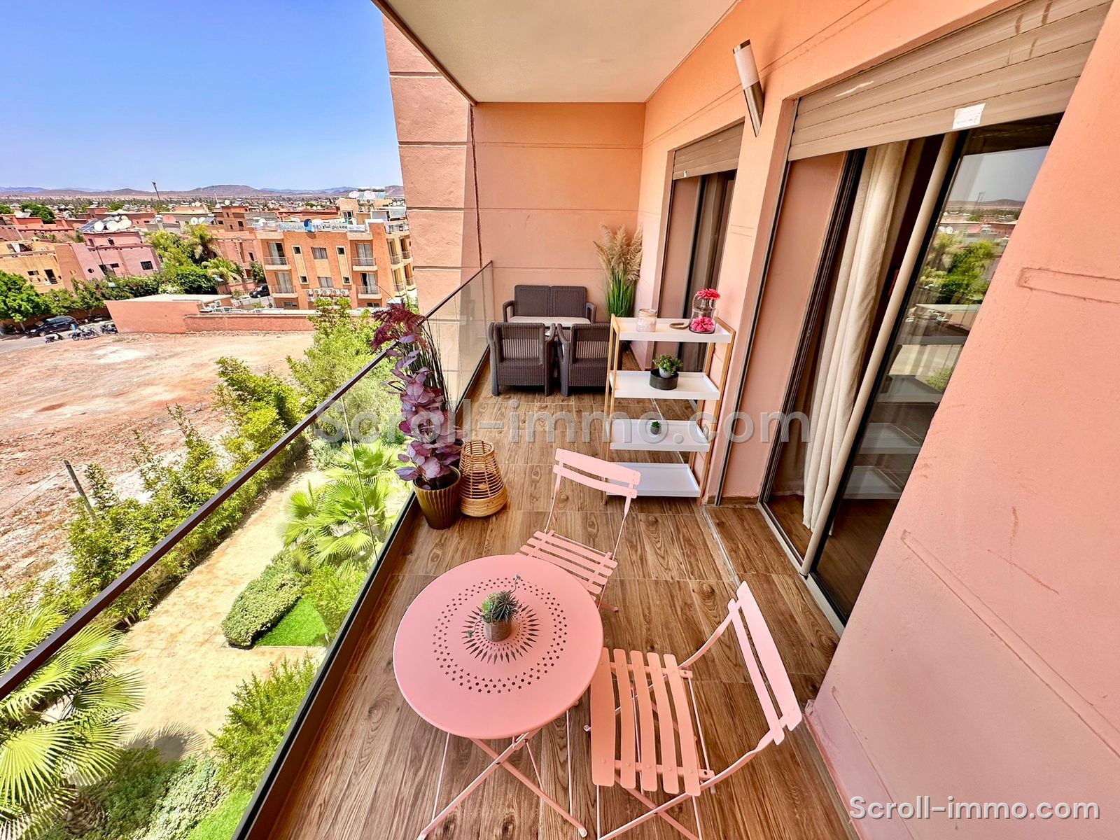 Appartement meublé 60m² Route de Casablanca