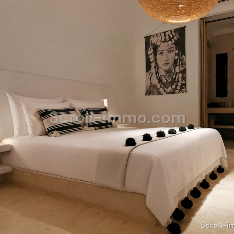 Magnifique villa Riad avec piscine Chauffée privée