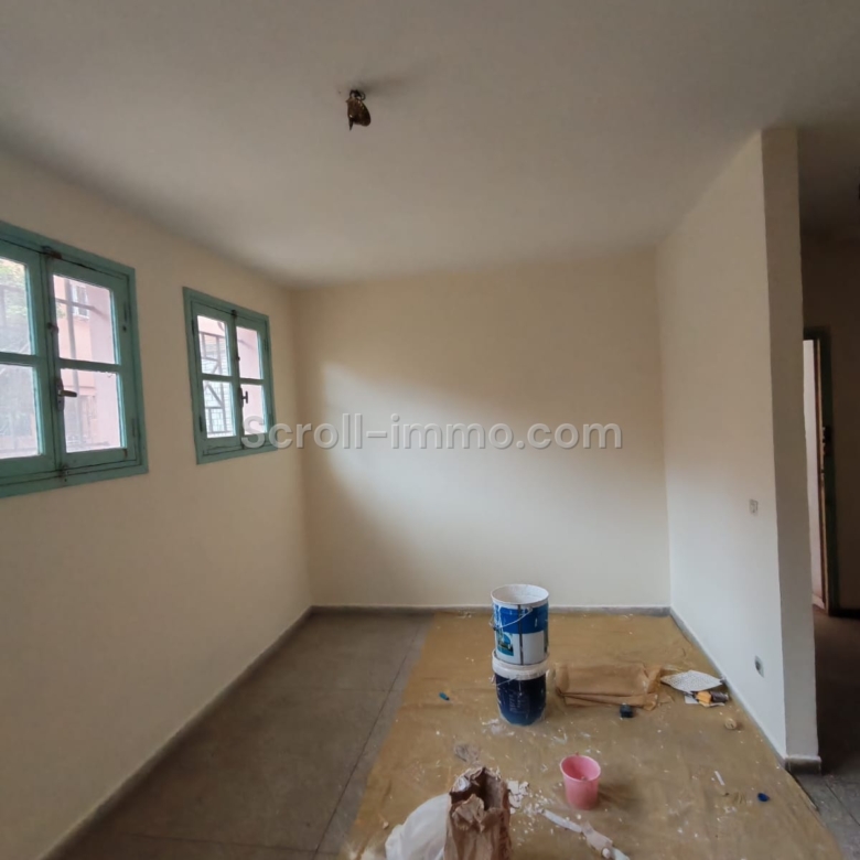 Maison / Appartement Titré, à rénover avec jardin à Hay Zitoun, Marrakech – Fort potentiel !