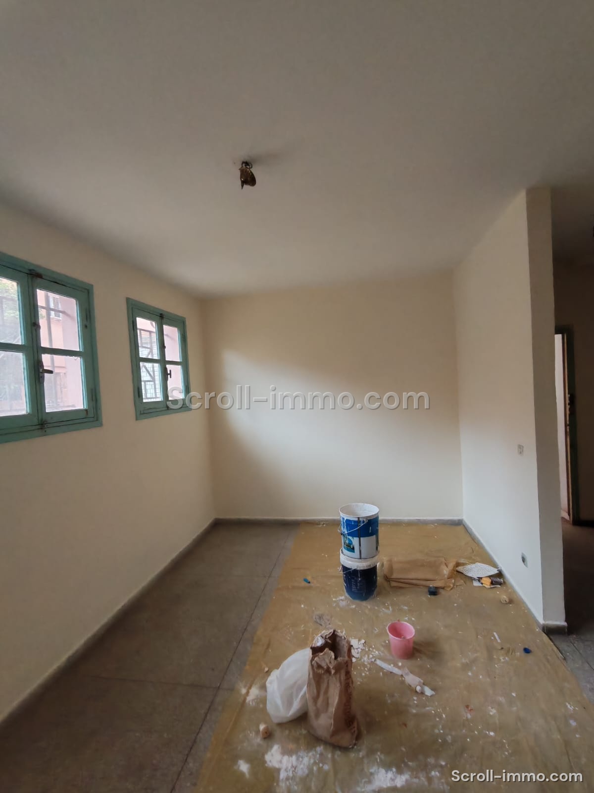 Maison / Appartement Titré, à rénover avec jardin à Hay Zitoun, Marrakech – Fort potentiel !