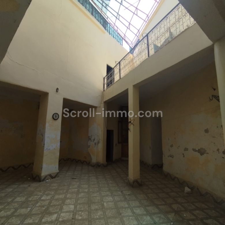 Riad 120m² à rénover Melkia – Quartier Hart Soura