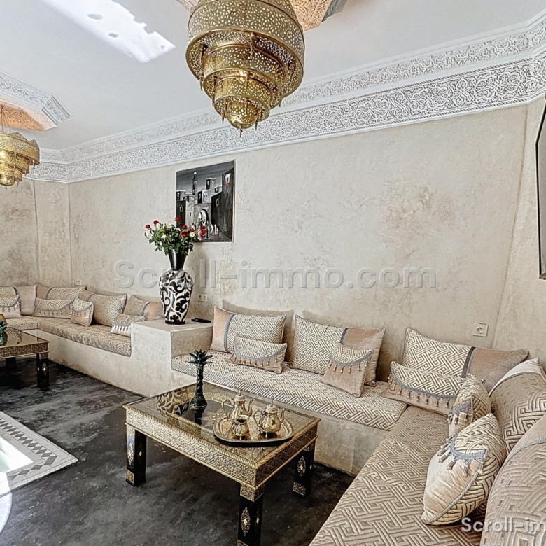 Riad 114m2 titre et déjà rénové à Ben saleh