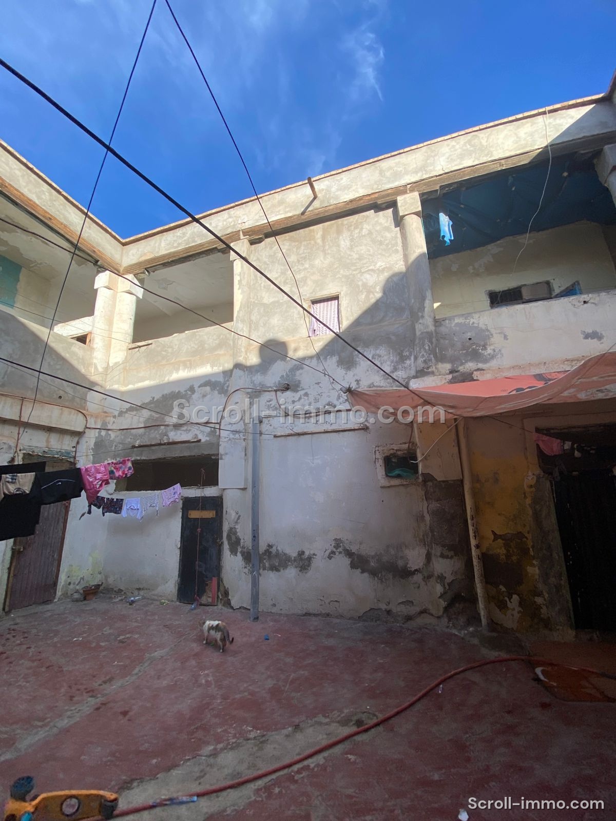 78d46a5d-5be9-4952-998e-94d4a60c325b-IMG_0586 Riad 375m² à rénover Melkia – Quartier Mellah