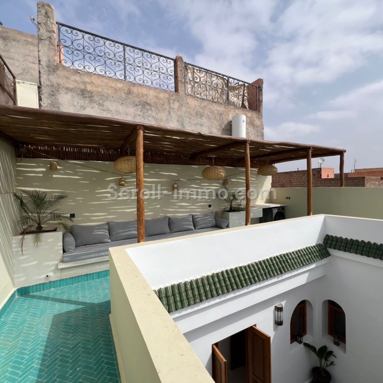 Riad rénové 3 Chambres Bab Doukkala / Réquisition