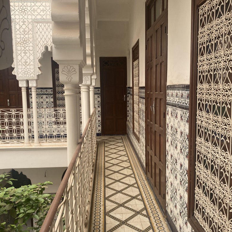 Riad 185m² 5ch Melkia à rénover avec petit hamam à Riad Zitoun