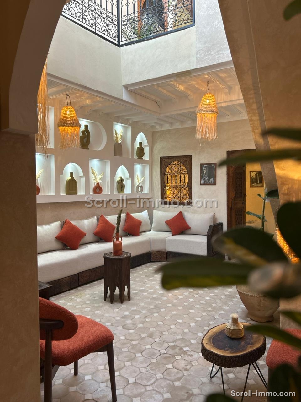 Belle Douiria neuve à vendre – 4 suites – Quartier Derb Dabachi, Médina de Marrakech