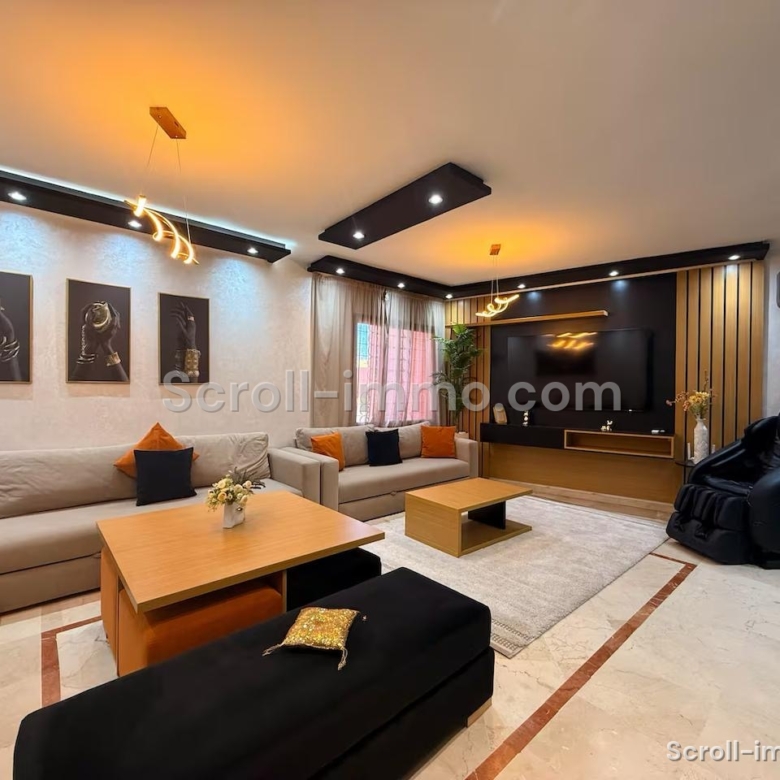 Studio 54 m2 à Gueliz Titré