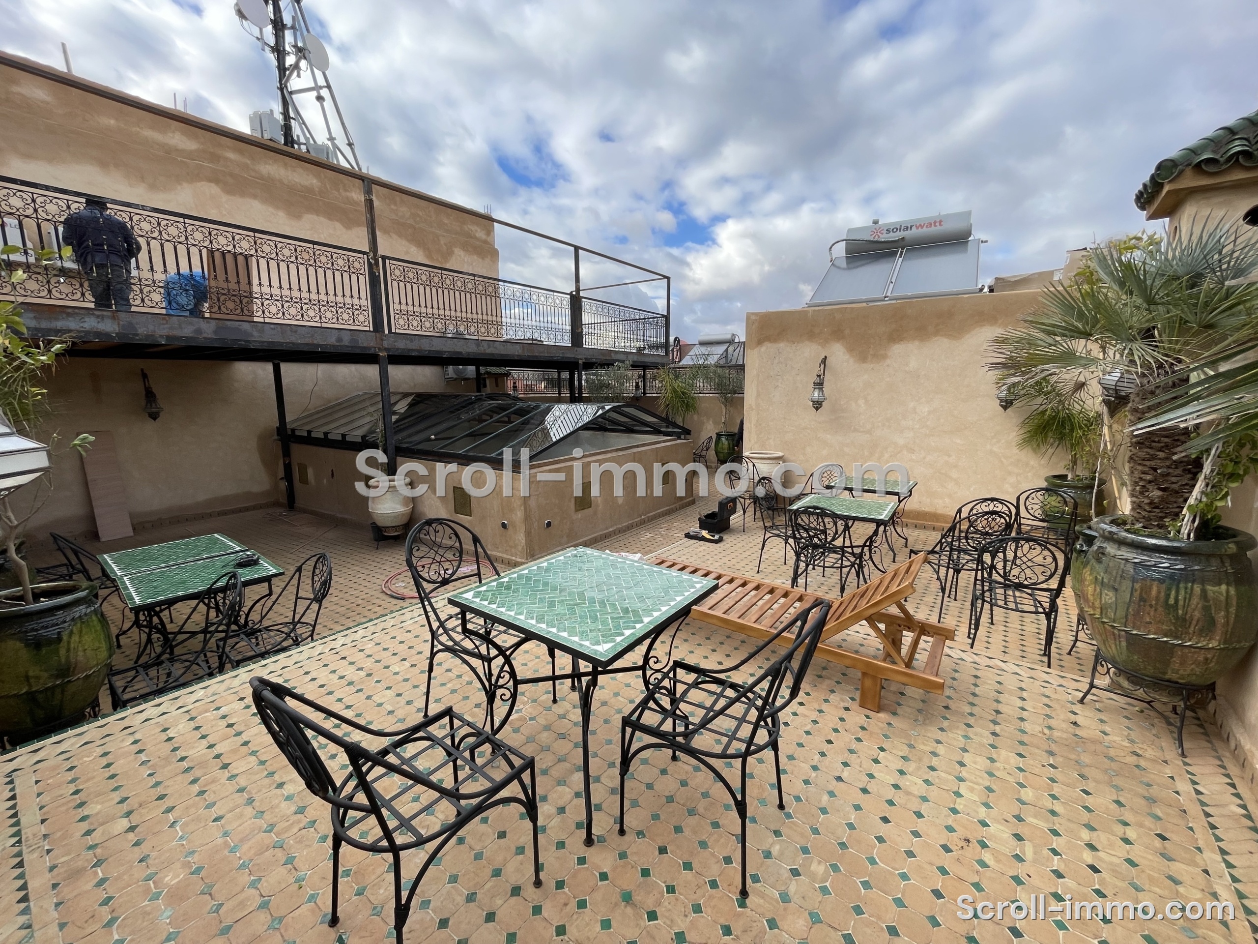 Riad titré 168m2 5suites