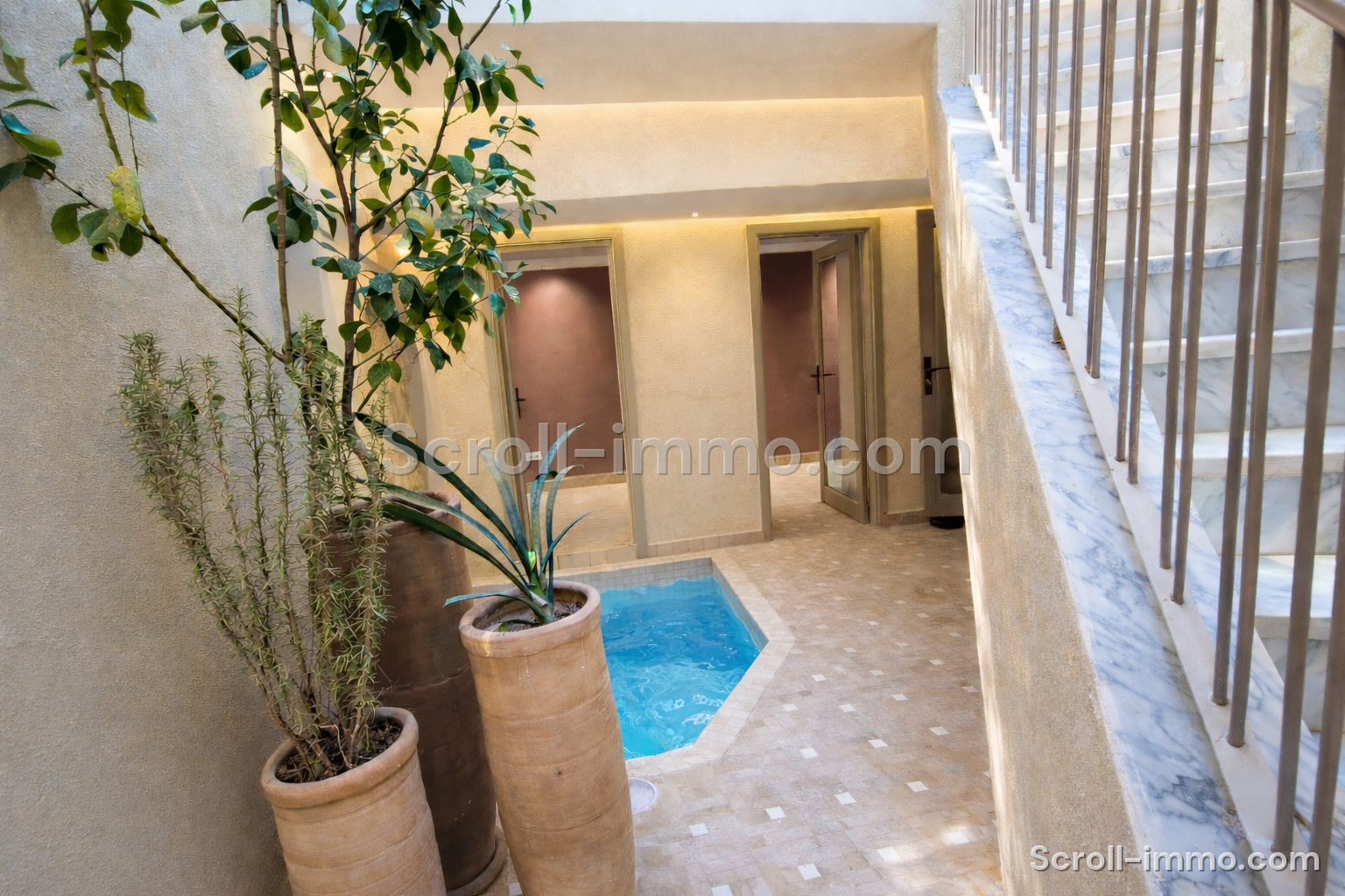 Riad Titré 62m2 vue Panoramique Bab Doukkala
