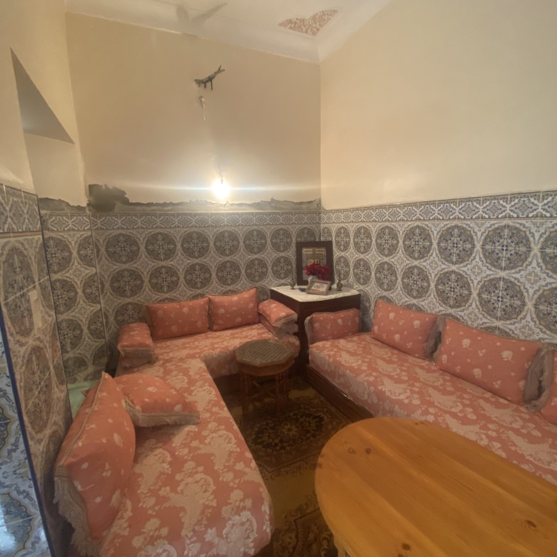 Riad 185m² 5ch Melkia à rénover avec petit hamam à Riad Zitoun