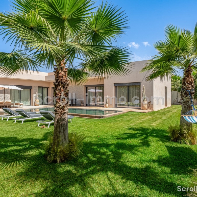 Villa moderne haut standing à louer meublée – Route de l’Ourika, Marrakech