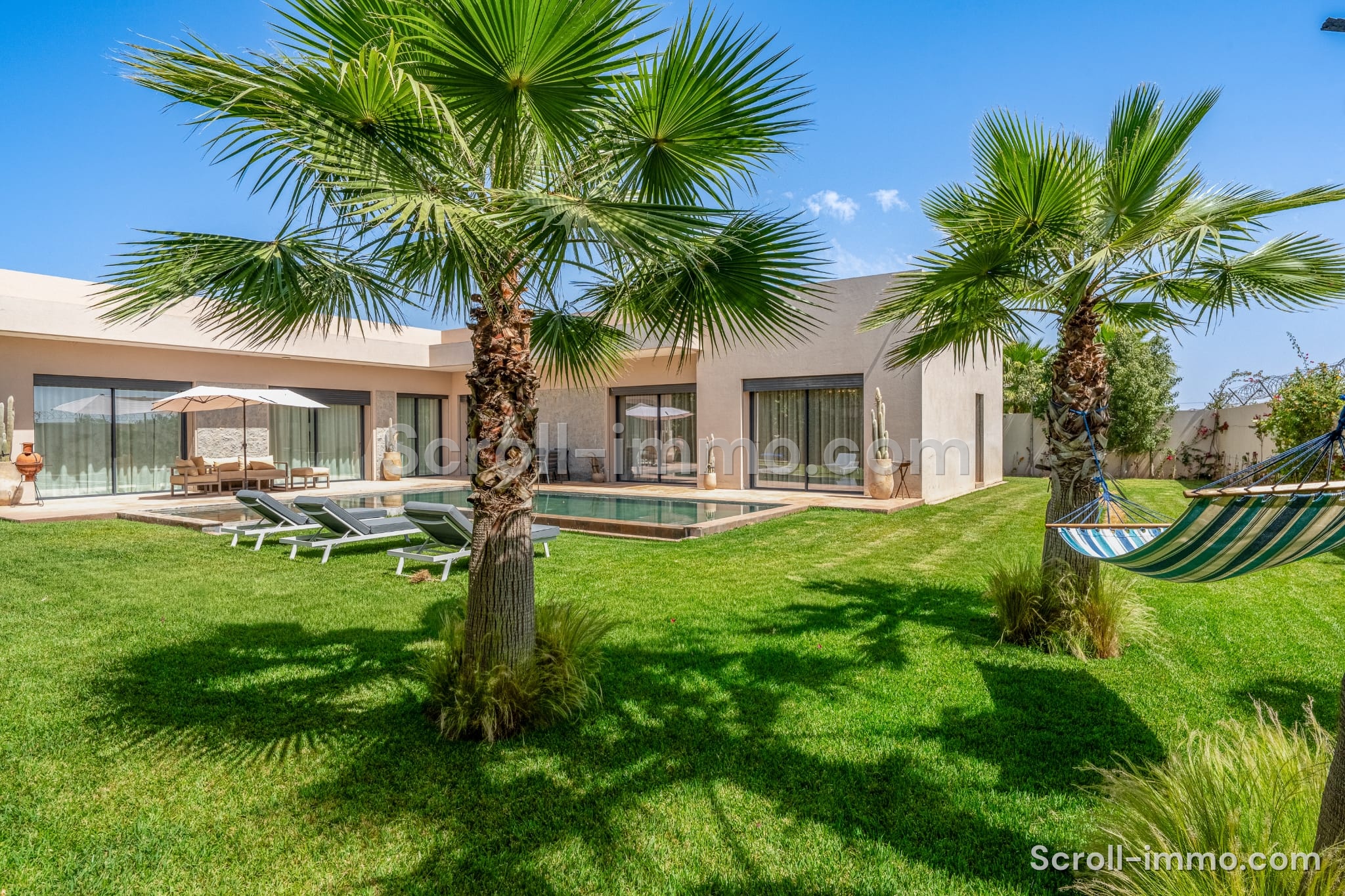 Villa moderne haut standing à louer meublée – Route de l’Ourika, Marrakech