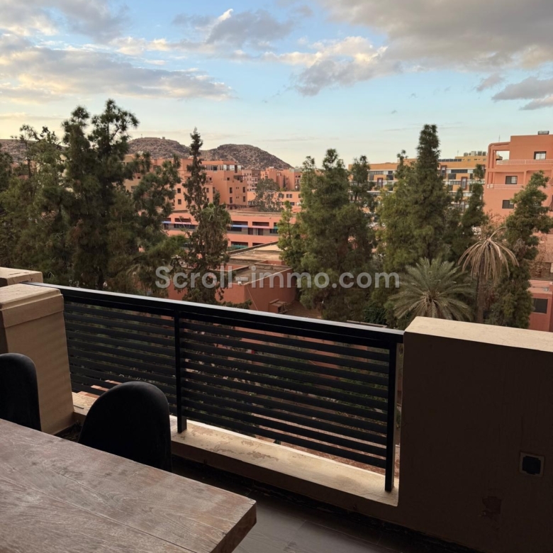 Très bel appartement en pleins centre de Gueliz