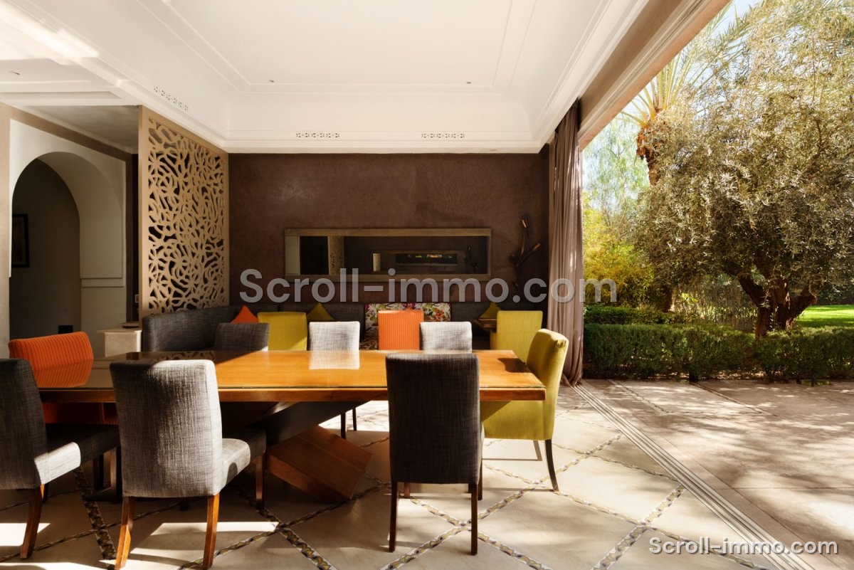Maison d’Hôtes & SPA de Prestige à Vendre – Palmeraie de Marrakech