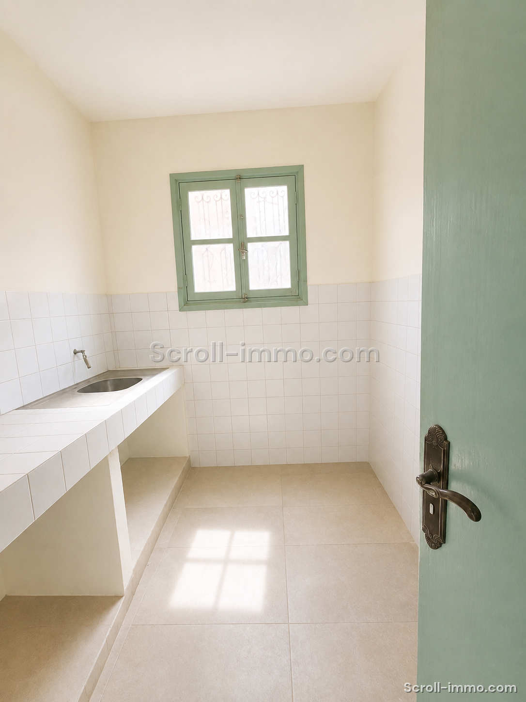 Maison / Appartement Titré, à rénover avec jardin à Hay Zitoun, Marrakech – Fort potentiel !