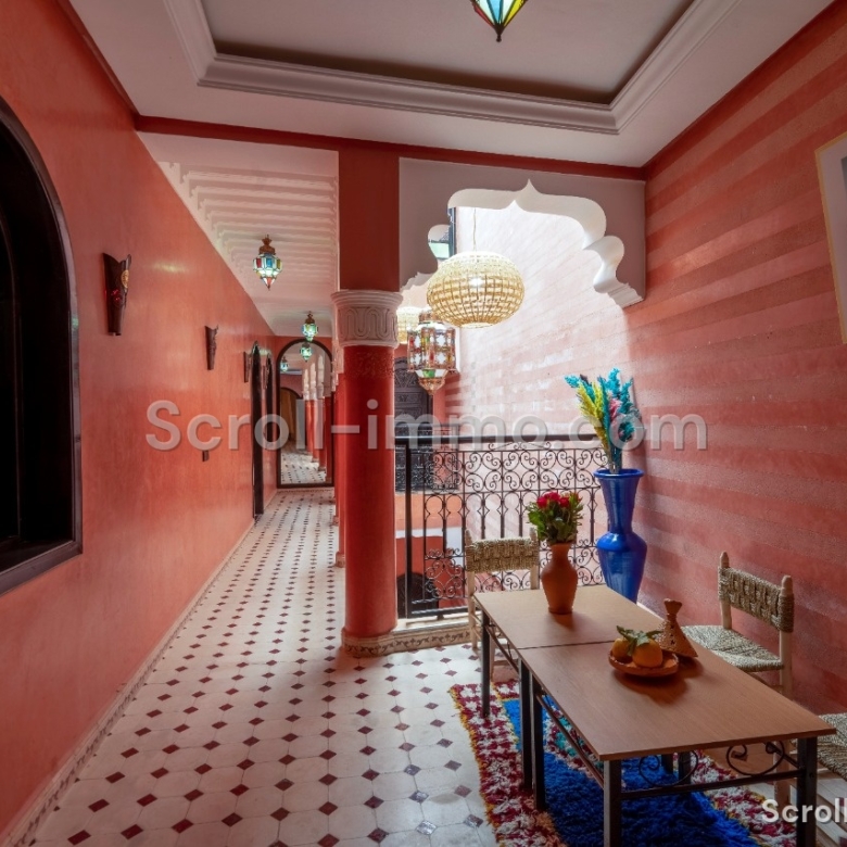 v-Riad 108m2 autorisé maison d&rsquo;hôtes – bab Allens