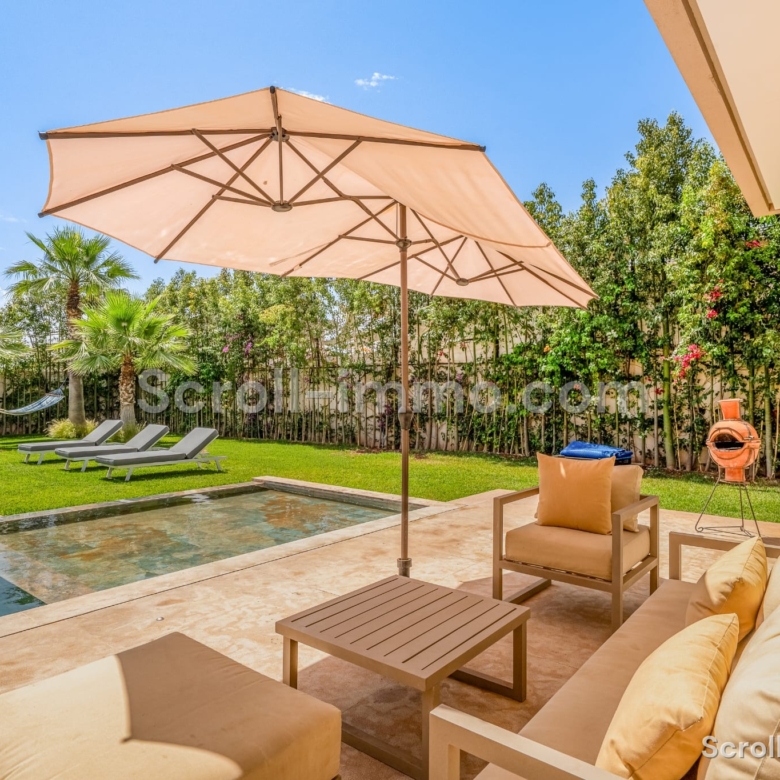 Villa moderne haut standing à louer meublée – Route de l’Ourika, Marrakech