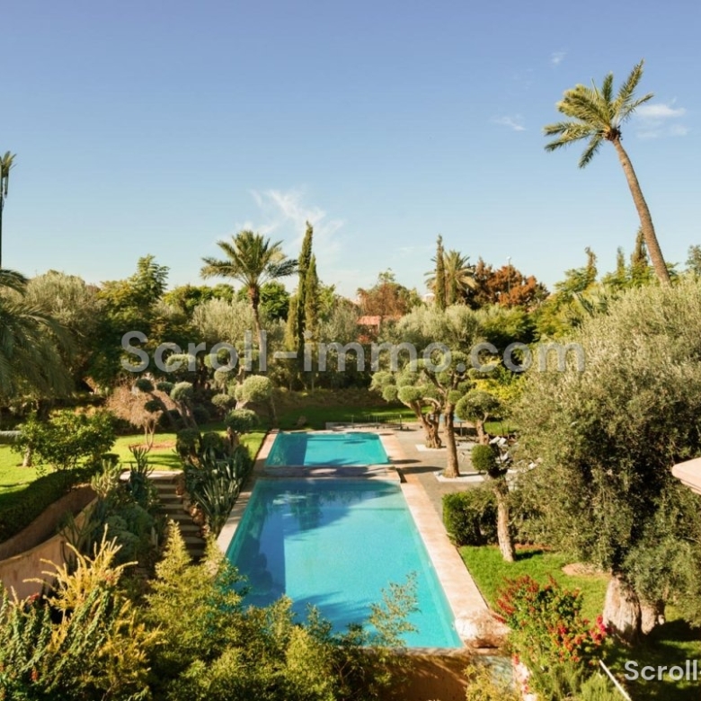 Maison d’Hôtes & SPA de Prestige à Vendre – Palmeraie de Marrakech