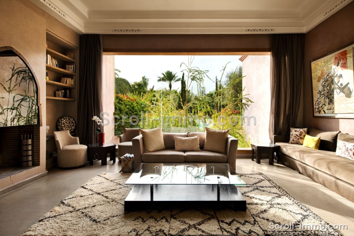 Maison d’Hôtes & SPA de Prestige à Vendre – Palmeraie de Marrakech