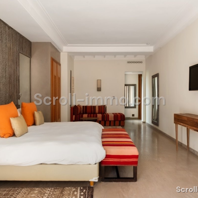 Maison d’Hôtes & SPA de Prestige à Vendre – Palmeraie de Marrakech
