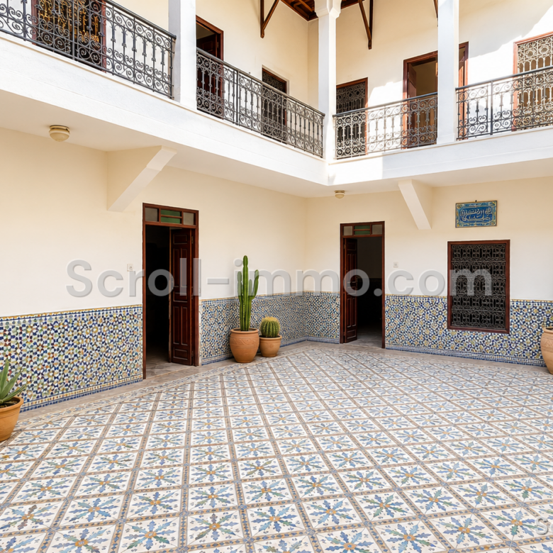 Riad a rénover 118m2 melkia – bab Doukkala jdid