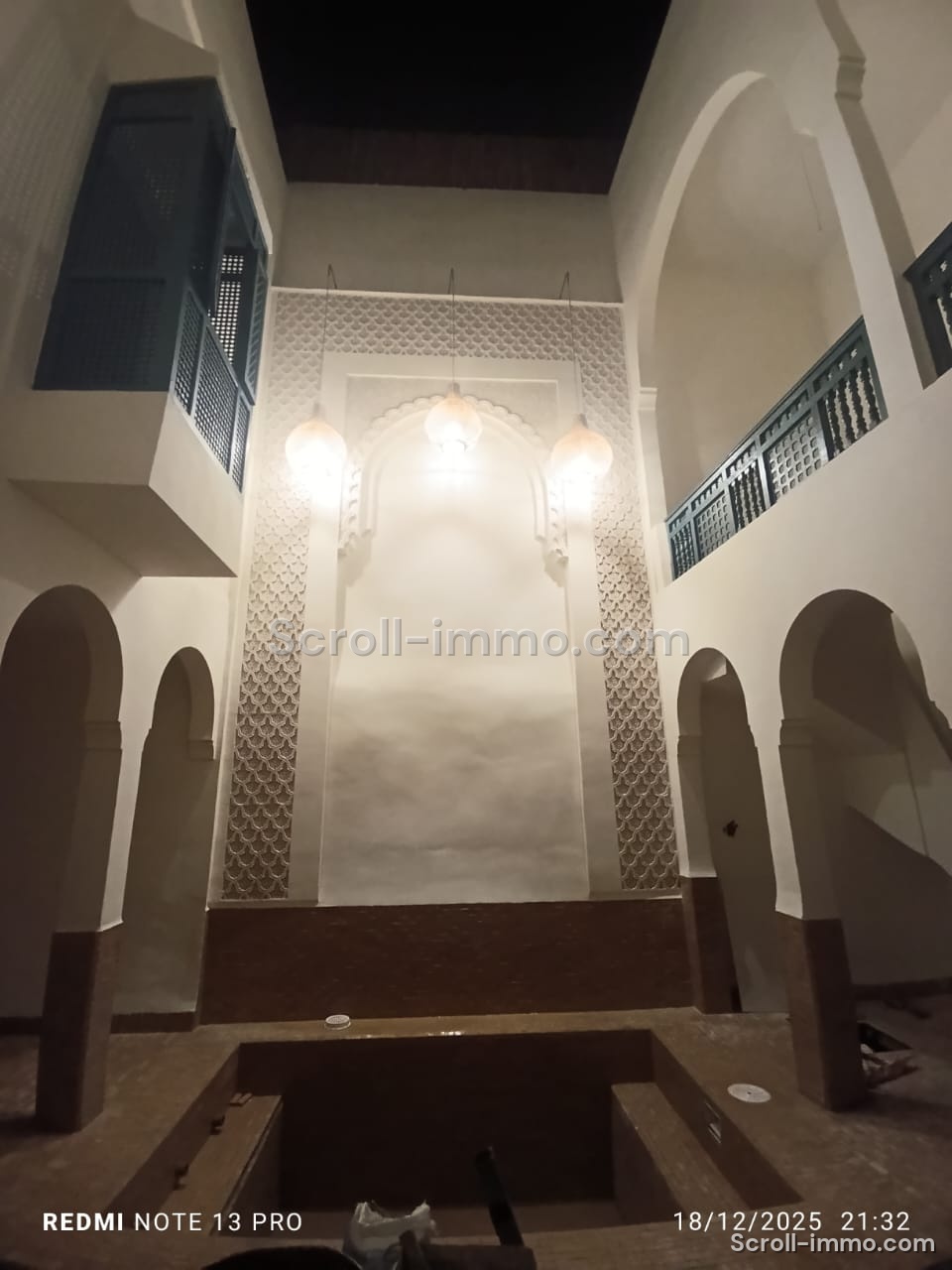 Riad 230m2 fini, titré à Zaouia
