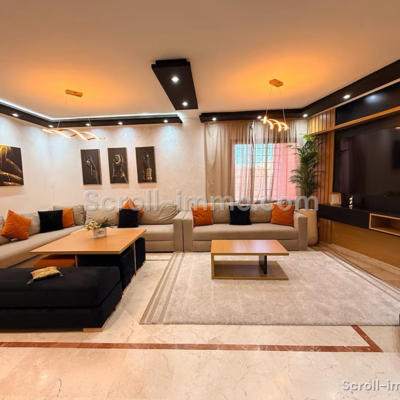 Studio 54 m2 à Gueliz Titré