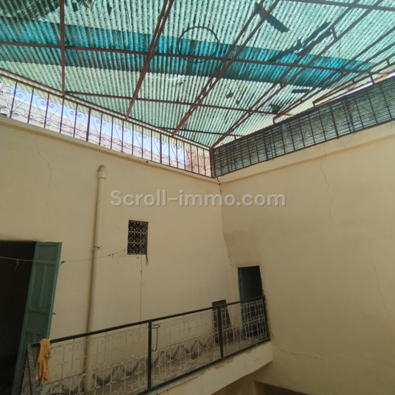 Riad 120m² à rénover Melkia – Quartier Hart Soura