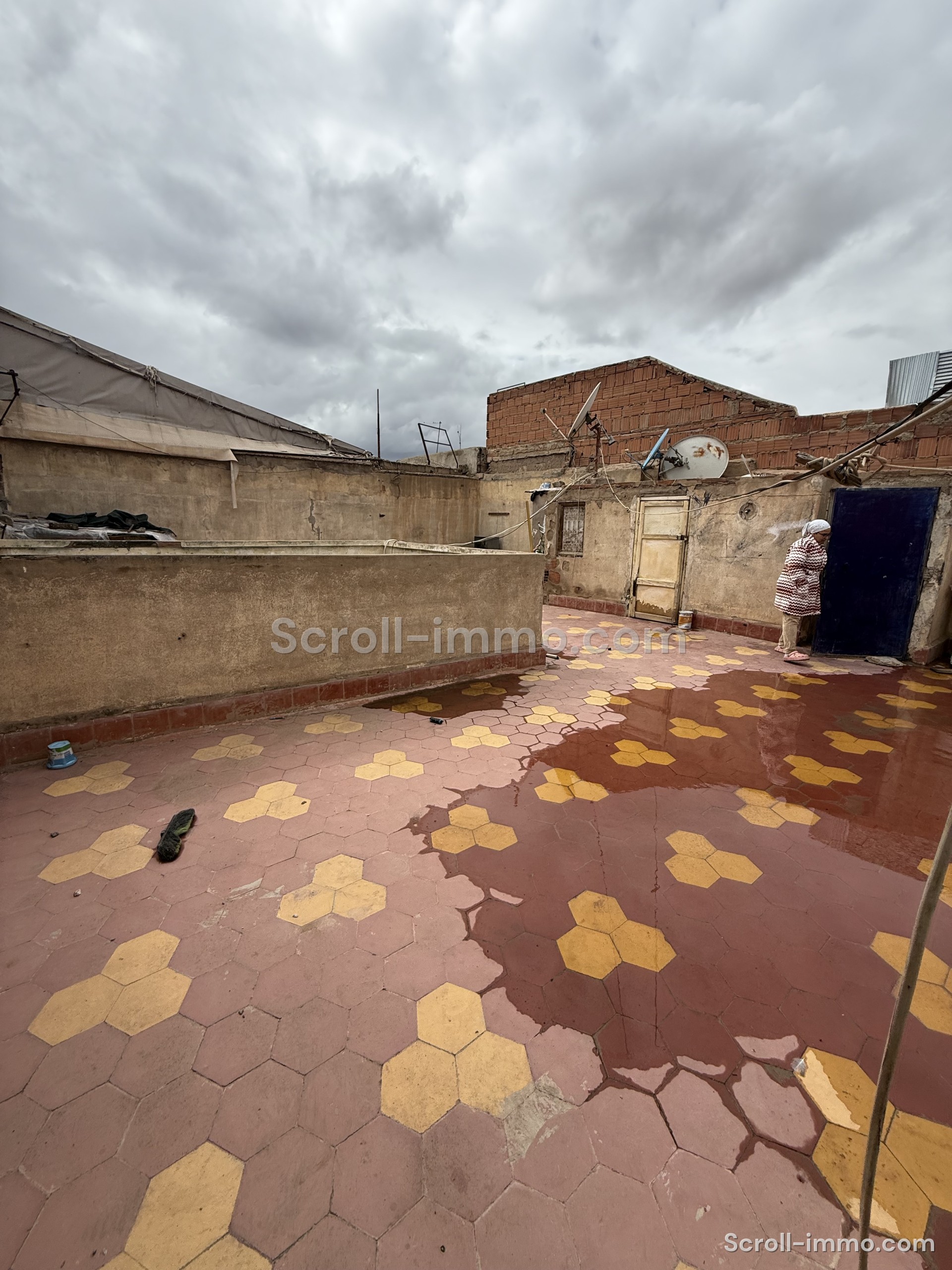 Riad béton armé Melkia 130M2 – Derb Bomba-Bab Doukala