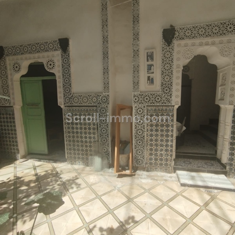 Riad 280m² Titré 8 chambres – Quartier Bahia